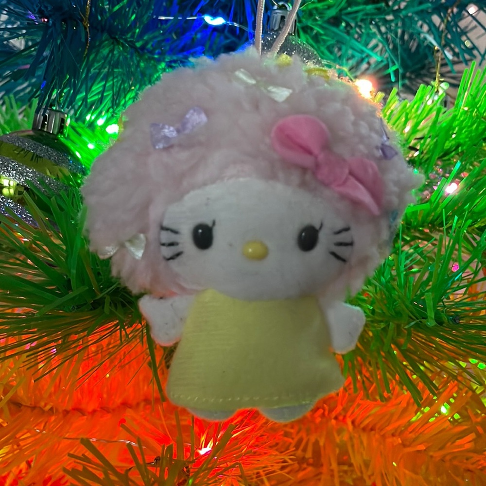 Hello Kitty Plush Ornament